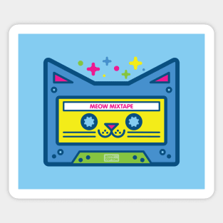 Meow Mixtape Sticker